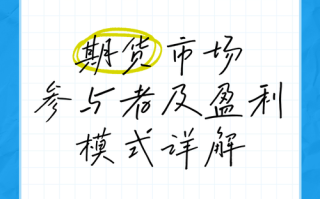 期货市场的主要参与者