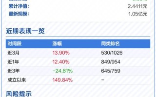 大成2025基金今日净值是多少？