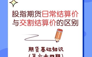 股指期货交割结算价如何确定？