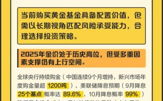 买基金好还是买黄金好