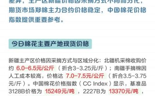 棉花期货价格最新行情如何？