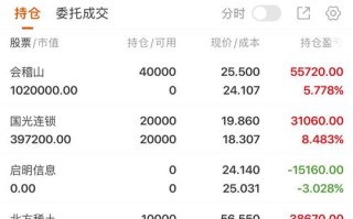 基金的持仓单价是什么