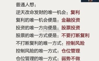 近期理财投资，还靠谱吗？