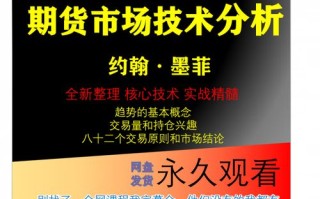 期货技术分析视频怎么学才有效？