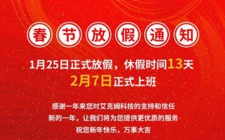 2025期货春节放假安排何时公布？