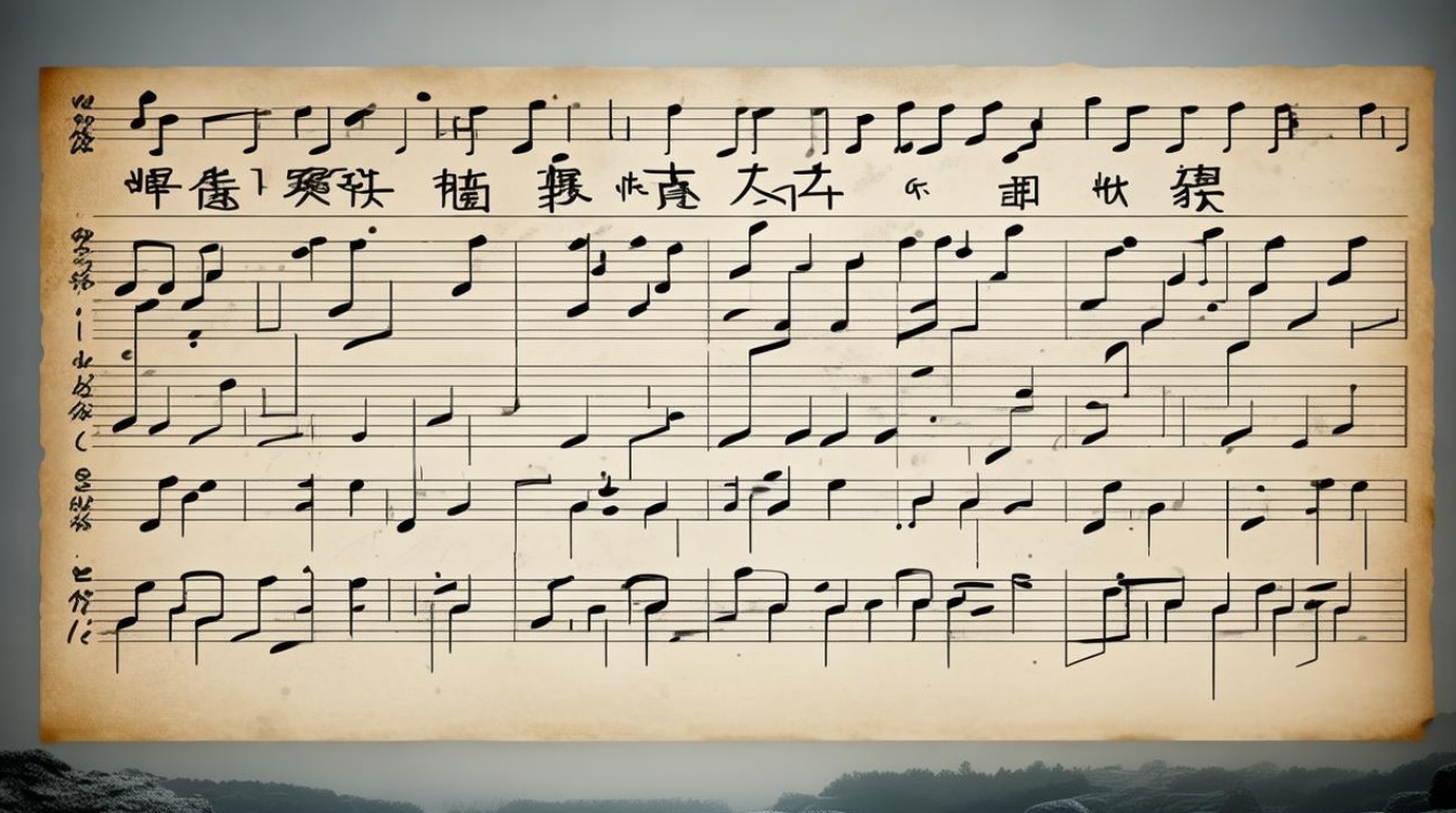 黄河谣吉他谱，黄河谣吉他谱野孩子