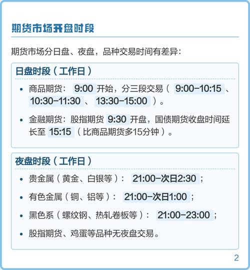 期货周一几点开盘时间-第2张图片-华宇铭诚