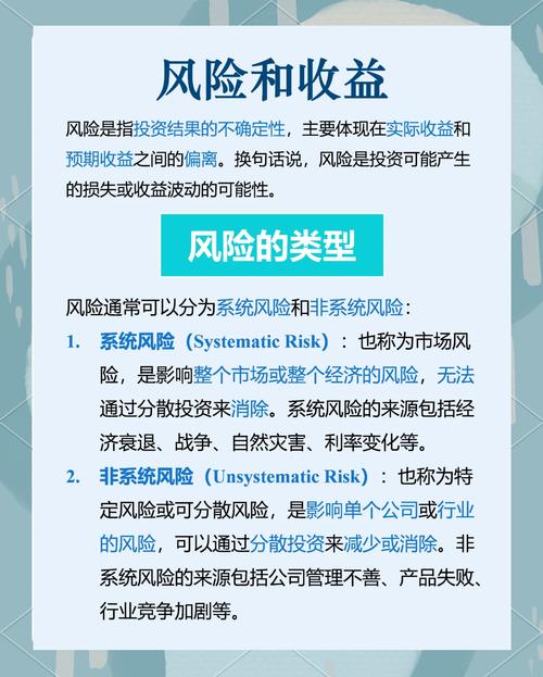 金融投资的风险有哪些-第3张图片-华宇铭诚