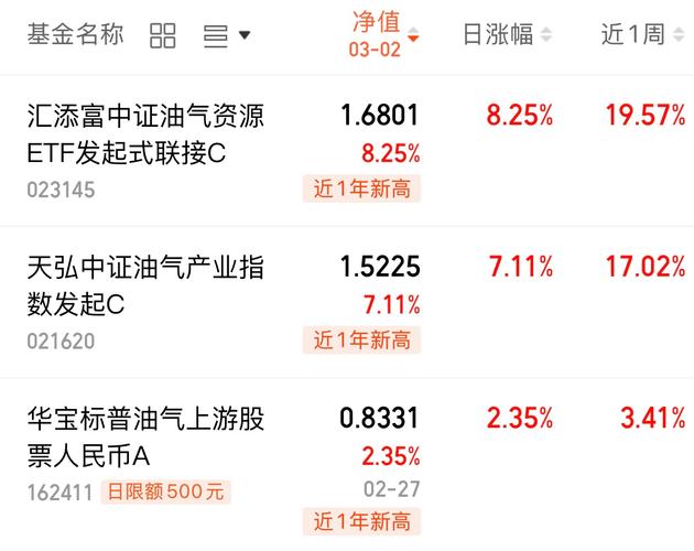 石油基金162411今日净值多少？-第1张图片-华宇铭诚