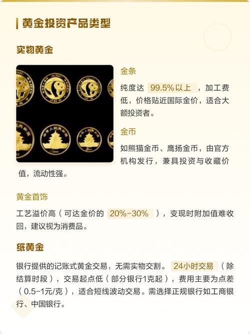 投资黄金有什么渠道-第1张图片-华宇铭诚