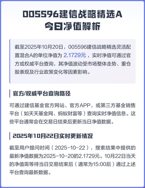 建信2025基金净值-第2张图片-华宇铭诚