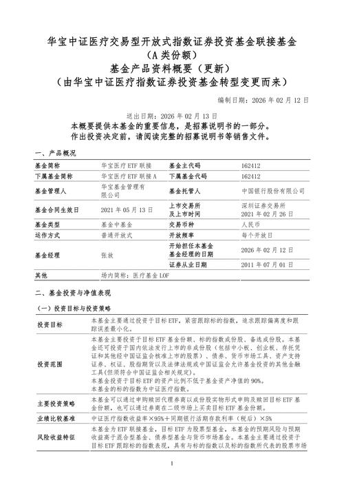 华宝中证医疗指数基金值得投资吗?-第1张图片-华宇铭诚 华宝中证医疗指数基金值得投资吗?-第1张图片-华宇铭诚