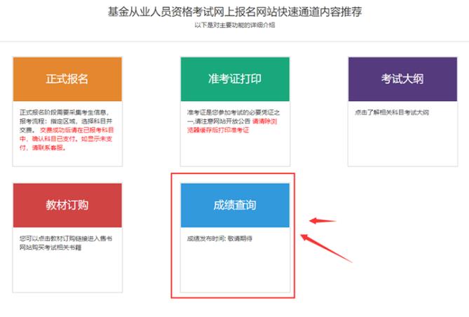 基金从业考试成绩怎么查？-第2张图片-华宇铭诚