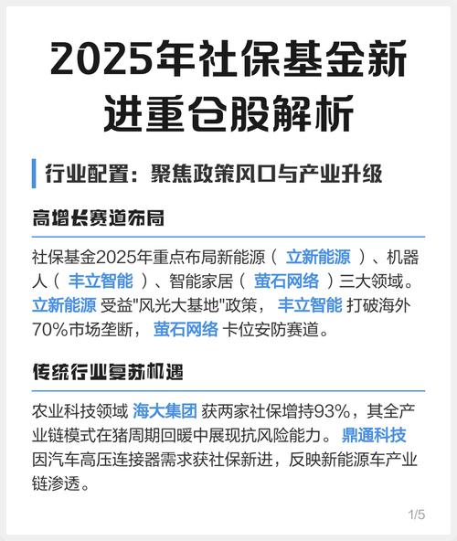 社保基金2025重仓哪些股？-第1张图片-华宇铭诚