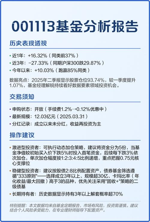 南方基金001113是什么基金？-第2张图片-华宇铭诚