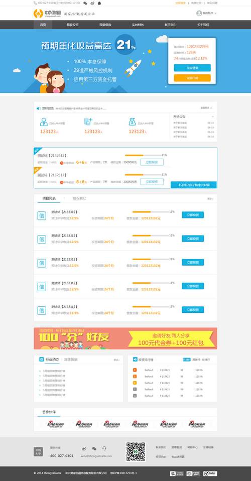三方投资理财网站，安全如何保障？-第1张图片-华宇铭诚