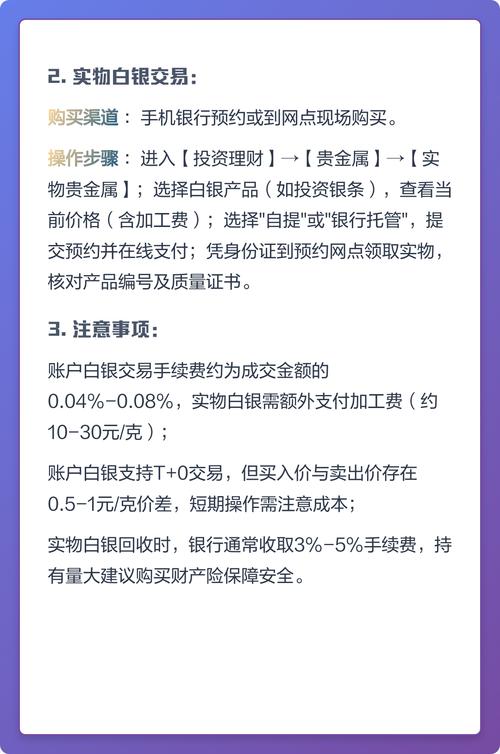 建行白银投资手续费怎么算？-第1张图片-华宇铭诚